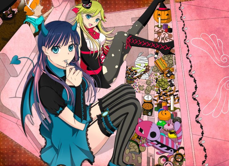 anime, Panty and Stocking with Garterbelt, Anarchy Stocking, Anarchy Panty HD Wallpaper Desktop Background