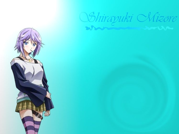 anime, Rosario + Vampire, Shirayuki Mizore HD Wallpaper Desktop Background