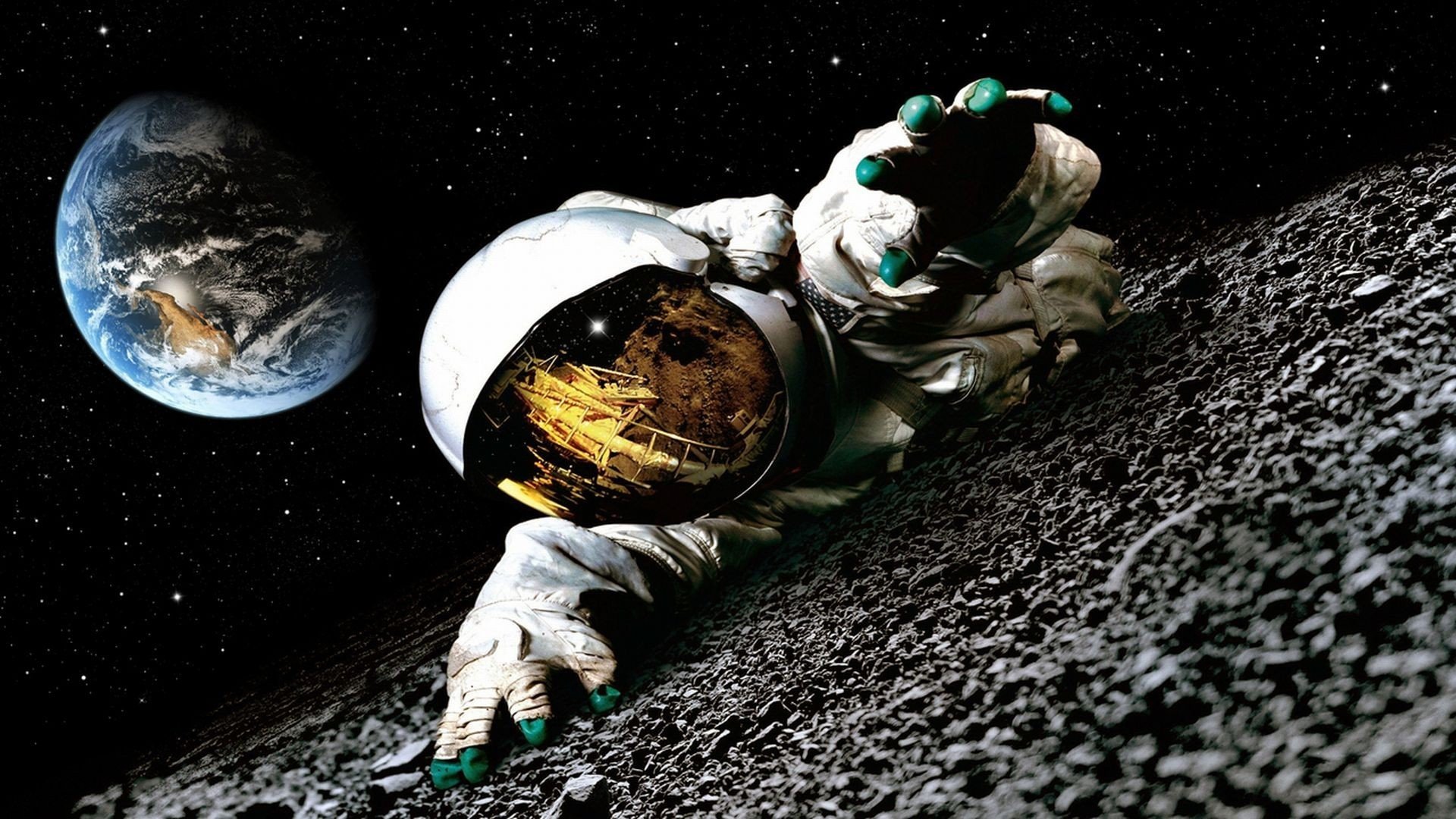 astronaut, Earth, Moon HD Wallpapers / Desktop and Mobile Images & Photos