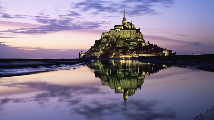 Mont Saint Michel, Photography HD Wallpaper Desktop Background