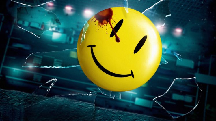 Watchmen, Broken glass, Blood stains, Falling, Road, Smiley HD Wallpapers /  Desktop and Mobile Images & Photos