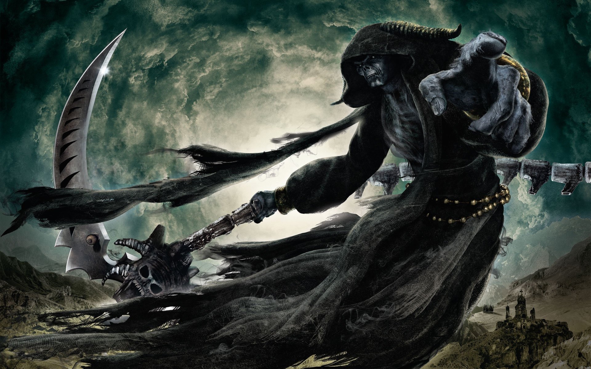 Grim Reaper, Devils Wallpaper