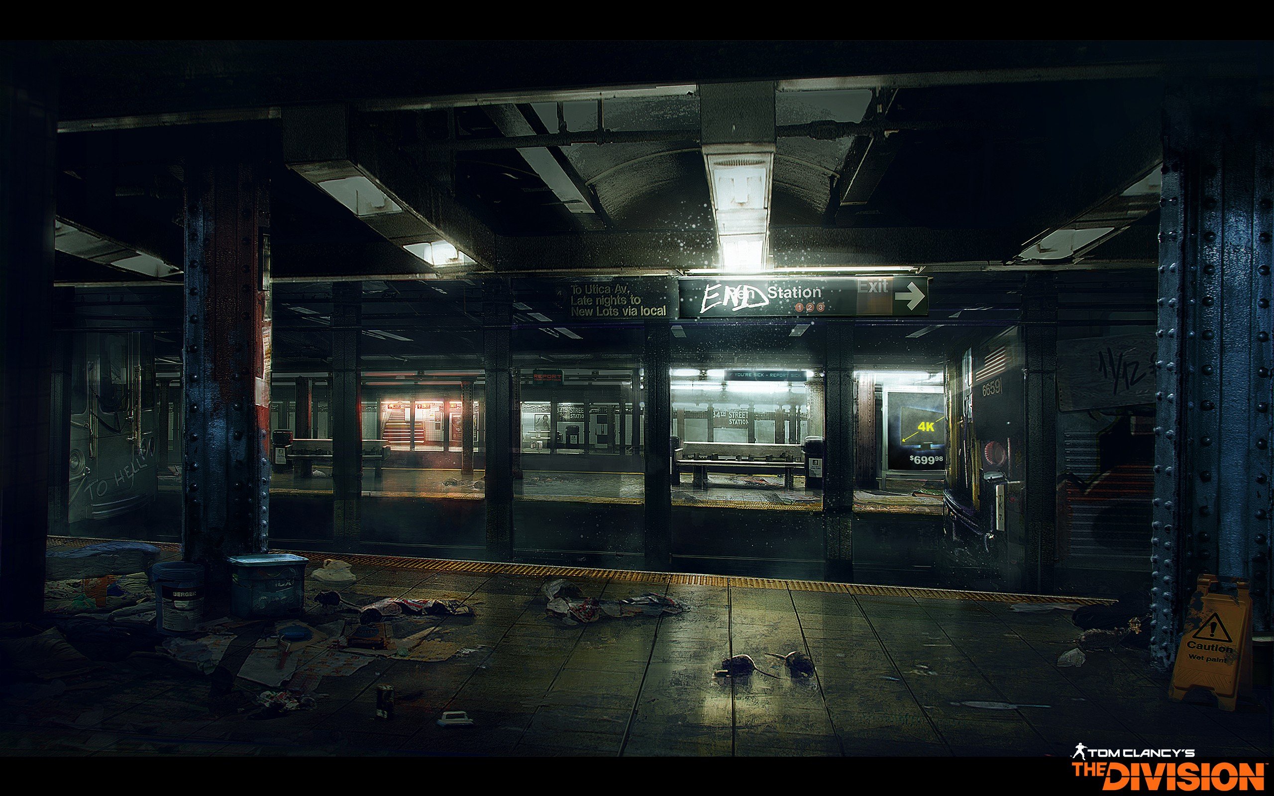 Tom Clancys The Division, Subway, Underground Wallpaper