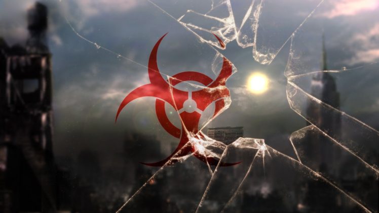 biohazard, Broken glass HD Wallpaper Desktop Background
