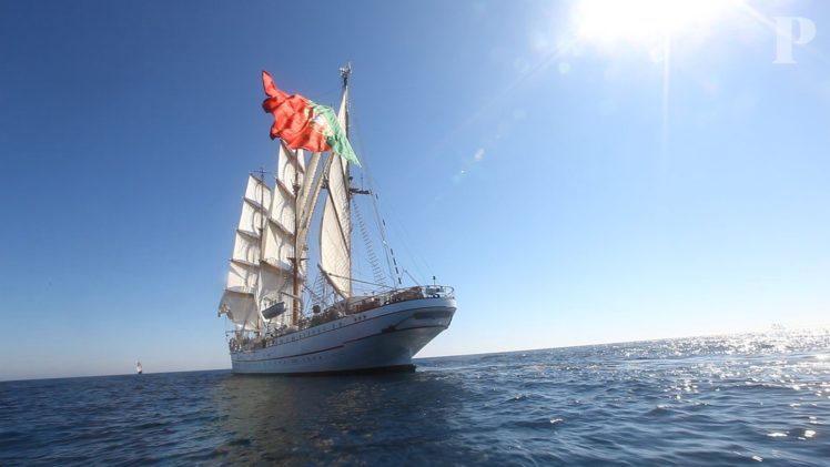 sailing ship, Sagres, Portugal HD Wallpaper Desktop Background