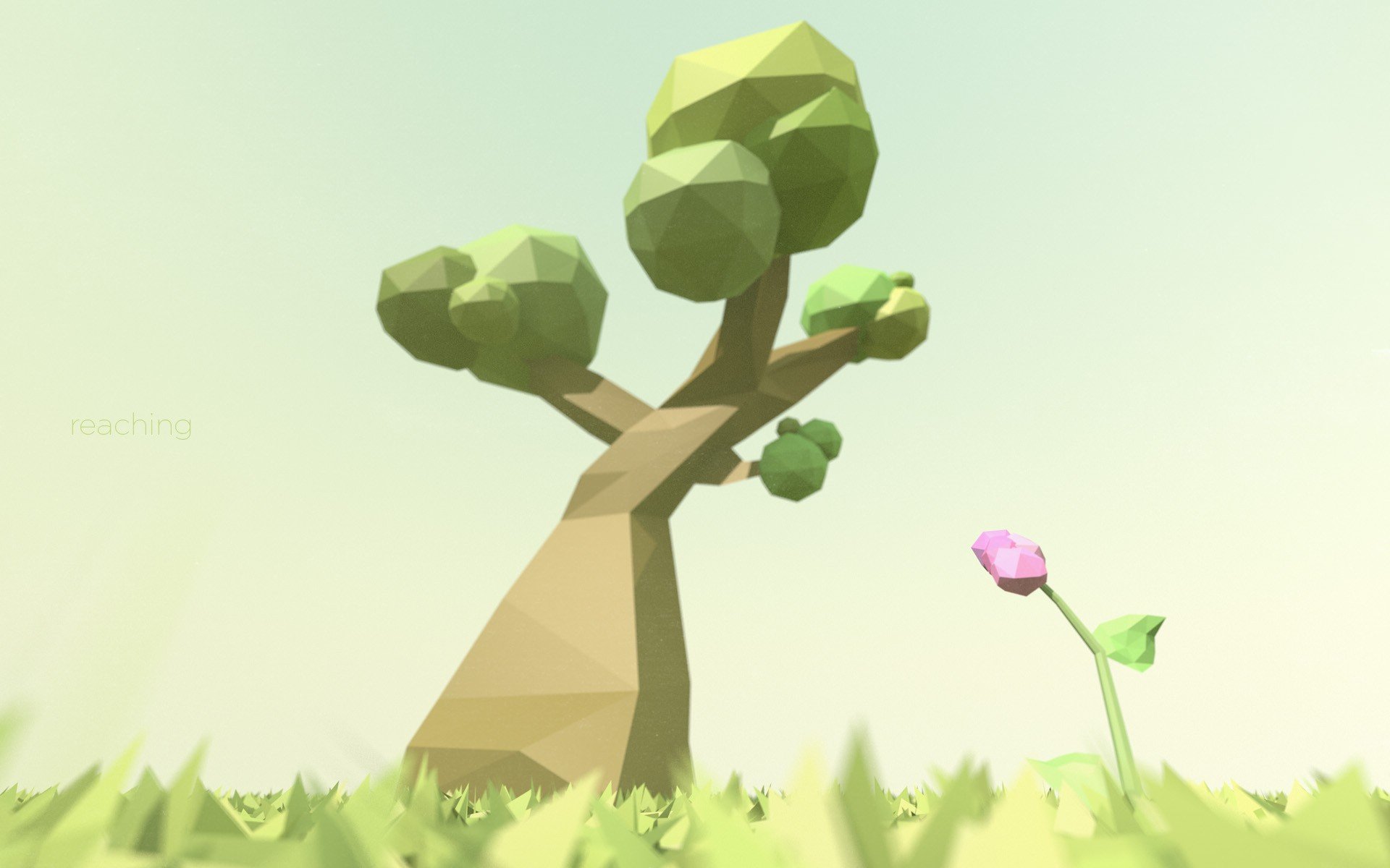 low poly Wallpaper