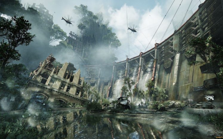 apocalyptic, City, Crysis HD Wallpaper Desktop Background