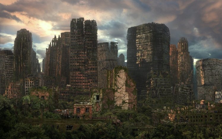 apocalyptic, City HD Wallpaper Desktop Background