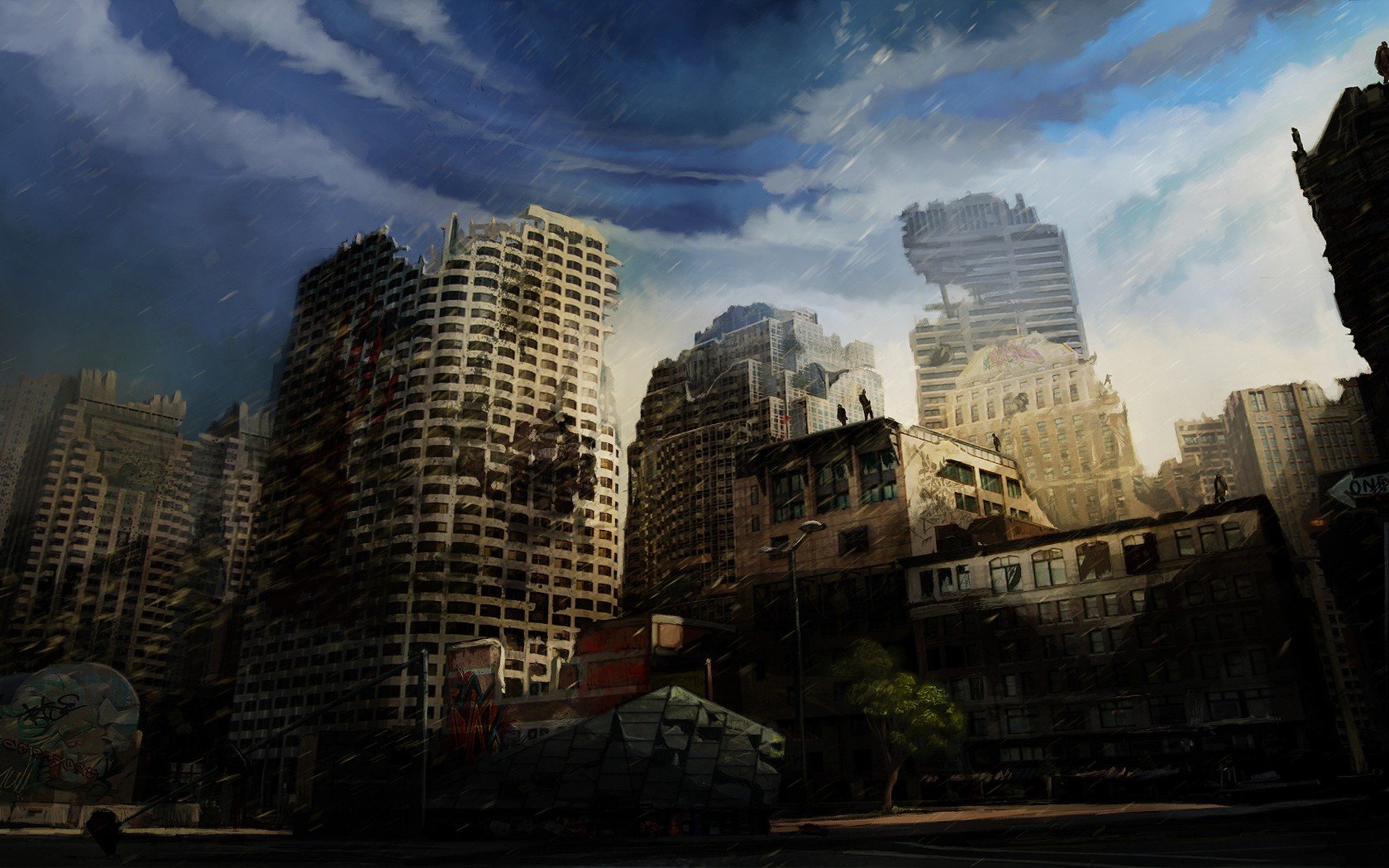 apocalyptic, City HD Wallpapers / Desktop and Mobile Images & Photos