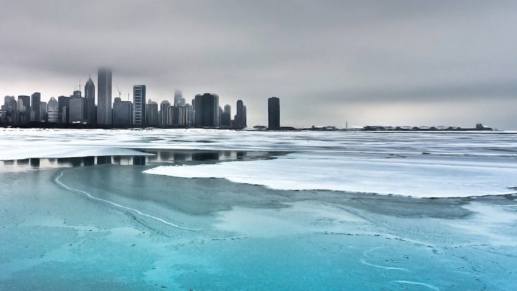 ice, Building, Cityscape HD Wallpaper Desktop Background
