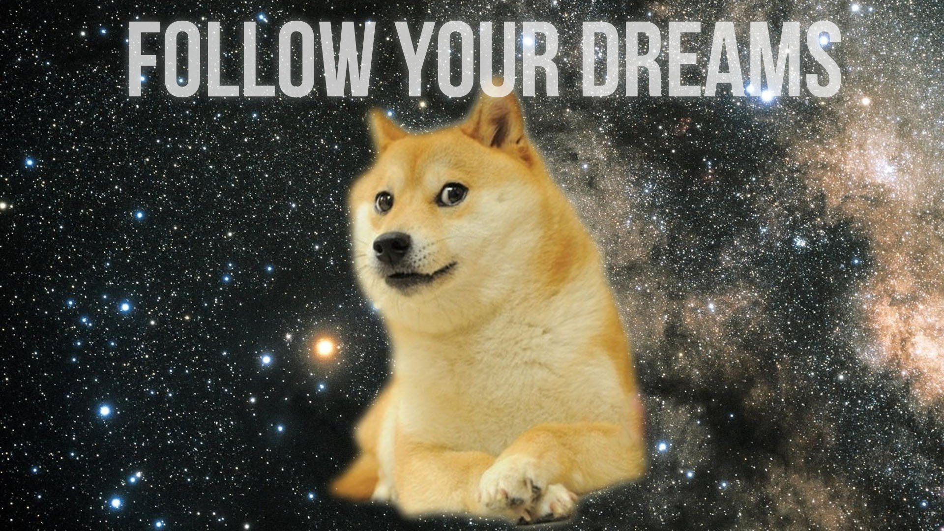 doge, Inspirational Wallpaper