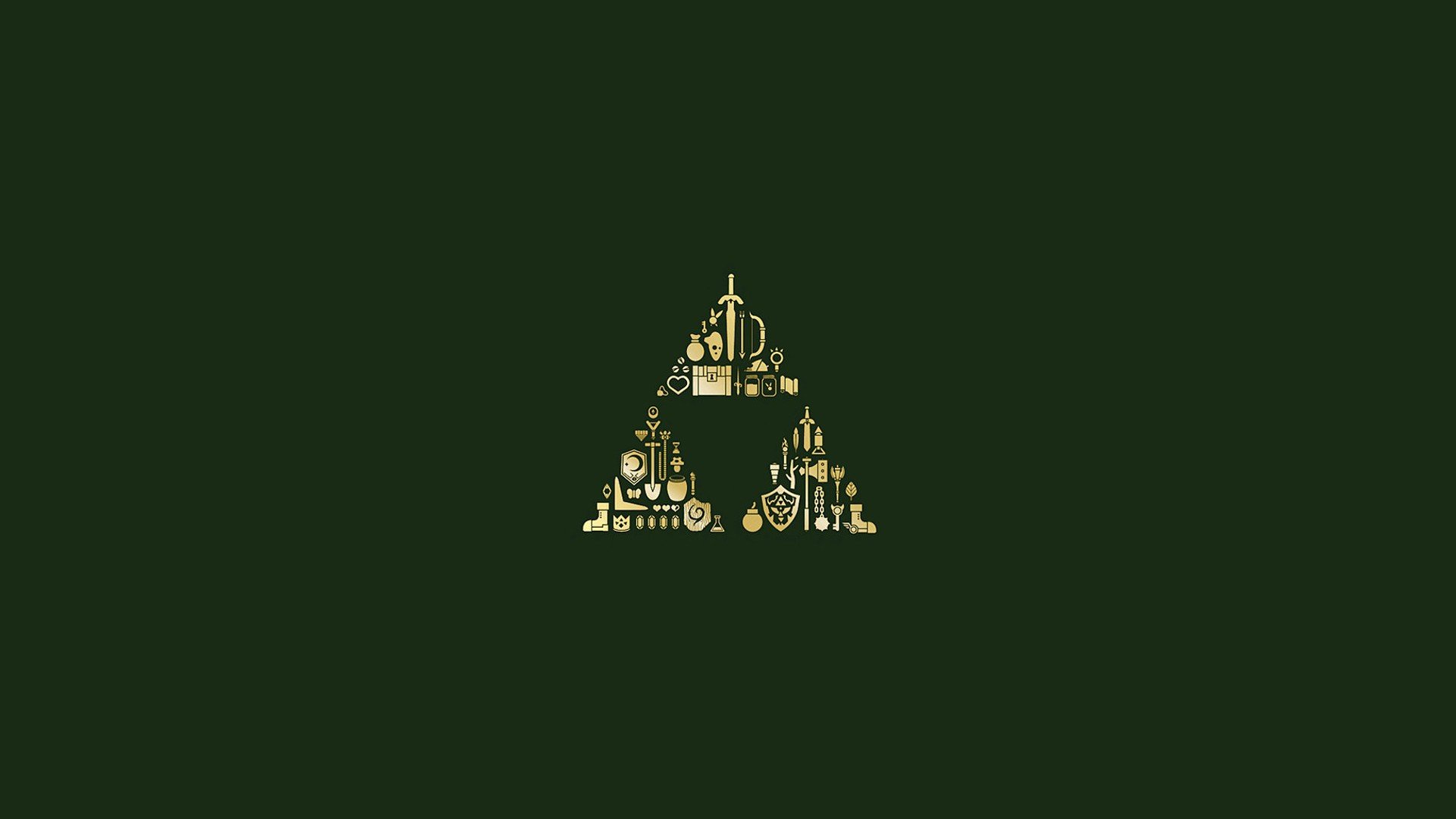 The Legend of Zelda, Zelda, Link, Triforce Wallpaper