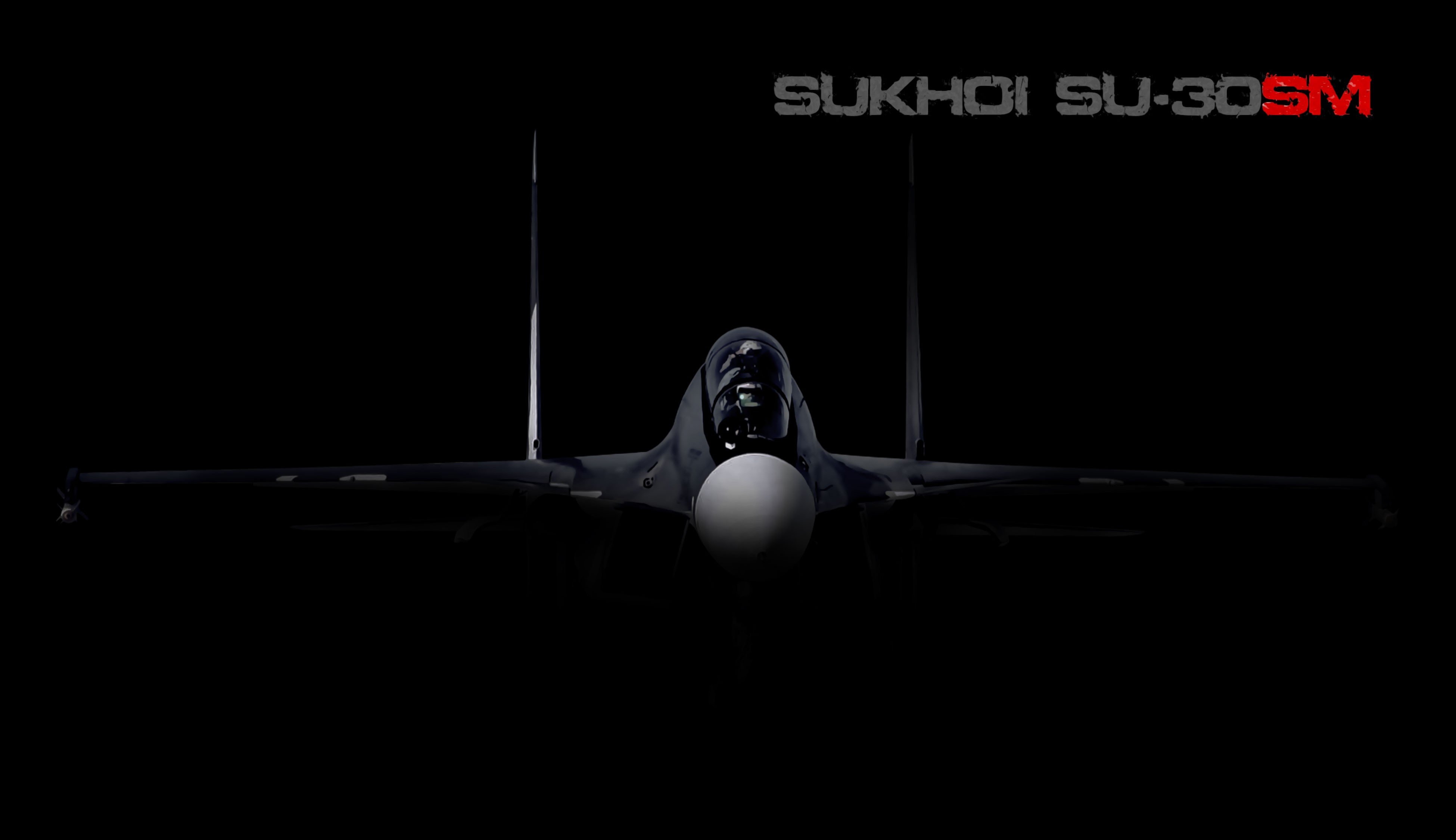 black, Airplane, Sukhoi, Sukhoi Su 30 Wallpaper