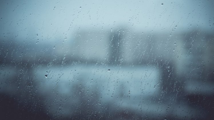 glass, Rain, Water on glass HD Wallpaper Desktop Background