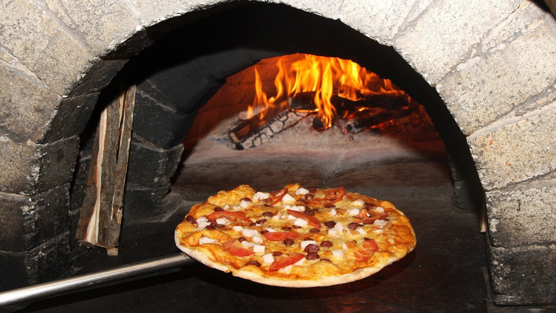 food, Pizza, Fire, Ovens Wallpaper