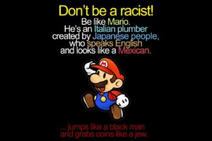 Super Mario, Mario Bros., Super Mario Bros., Racism