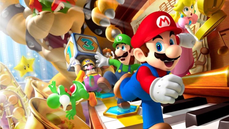Super Mario, Mario Bros., Super Mario Bros., Mario Party HD Wallpaper Desktop Background