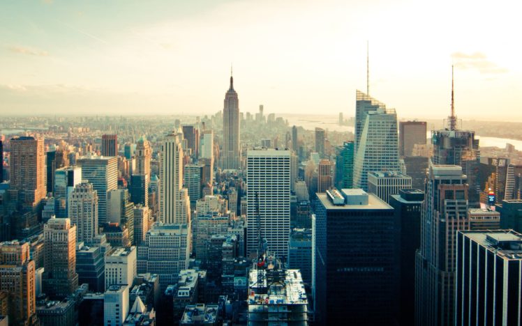 cityscape, New York City, Empire State Building, USA HD Wallpaper Desktop Background