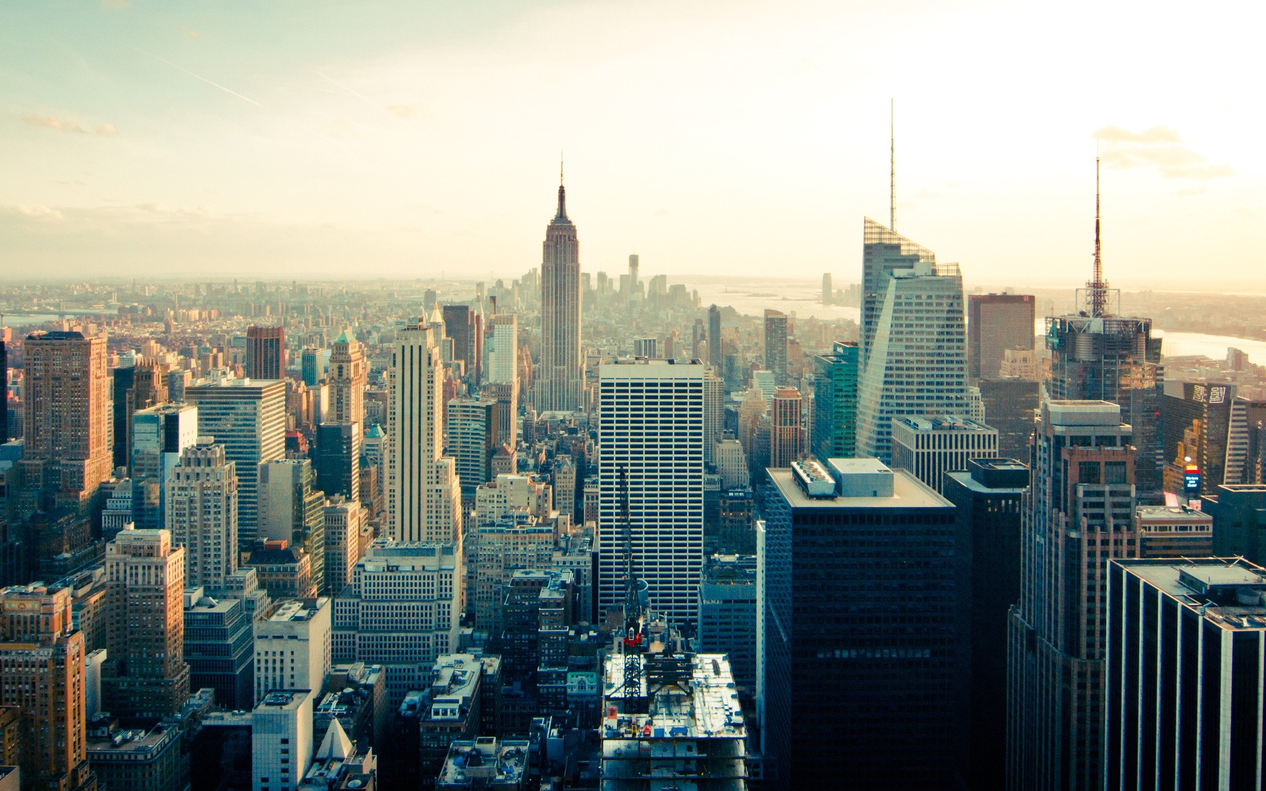 cityscape, New York City, Empire State Building, USA Wallpaper
