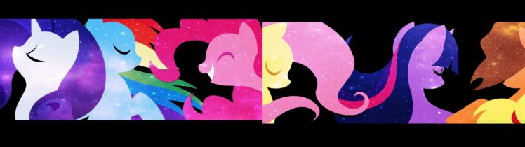 My Little Pony, Rarity, Rainbow Dash, Pinkie Pie, Fluttershy, Applejack, Twilight Sparkle HD Wallpaper Desktop Background