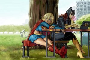 Batgirl, Supergirl, Batwoman, Superwoman, Superheroines
