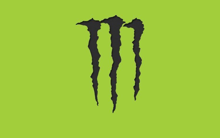 logo, Monster Energy, Simple background HD Wallpaper Desktop Background