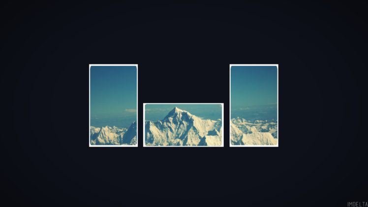 simple background, Mountain HD Wallpaper Desktop Background
