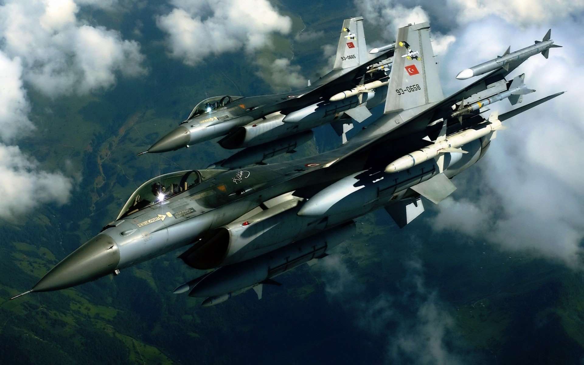 Turkish Air Force, Turkish Armed Forces, Jet fighter Wallpaper