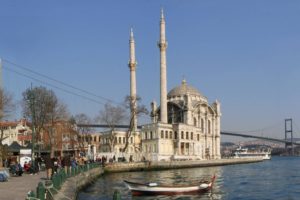 Turkey, Mosques, Bridge, Istanbul, Ortaköy Mosque