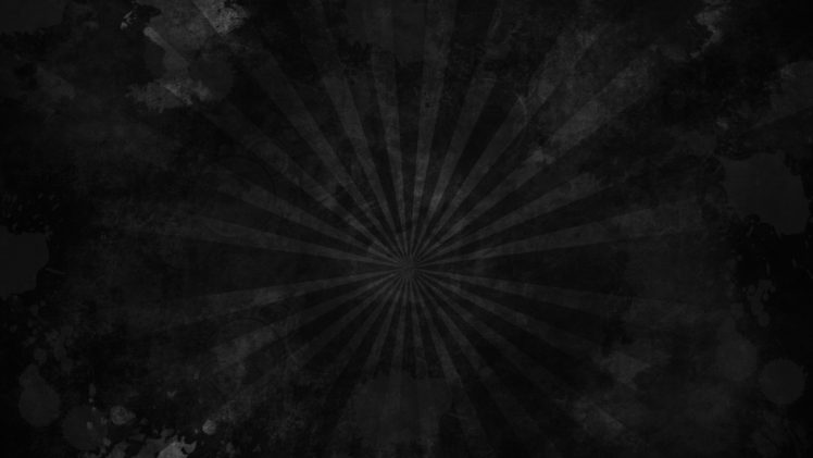 black, Radial HD Wallpaper Desktop Background