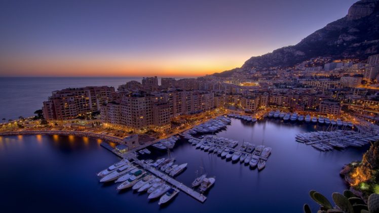 cityscape, Building, Ship, Ports, Monaco HD Wallpaper Desktop Background
