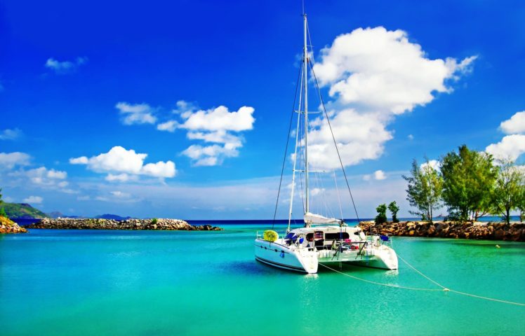 catamaran, Boat HD Wallpaper Desktop Background