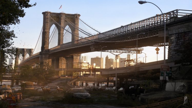 New York City, Bridge, Ruin HD Wallpaper Desktop Background