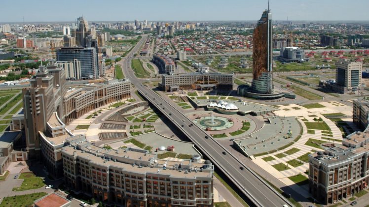 city, Astana, Kazakhstan HD Wallpaper Desktop Background
