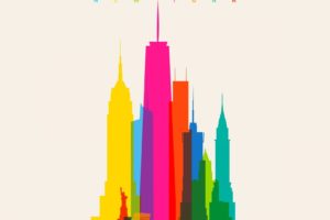 city, Skyscraper, Minimalism
