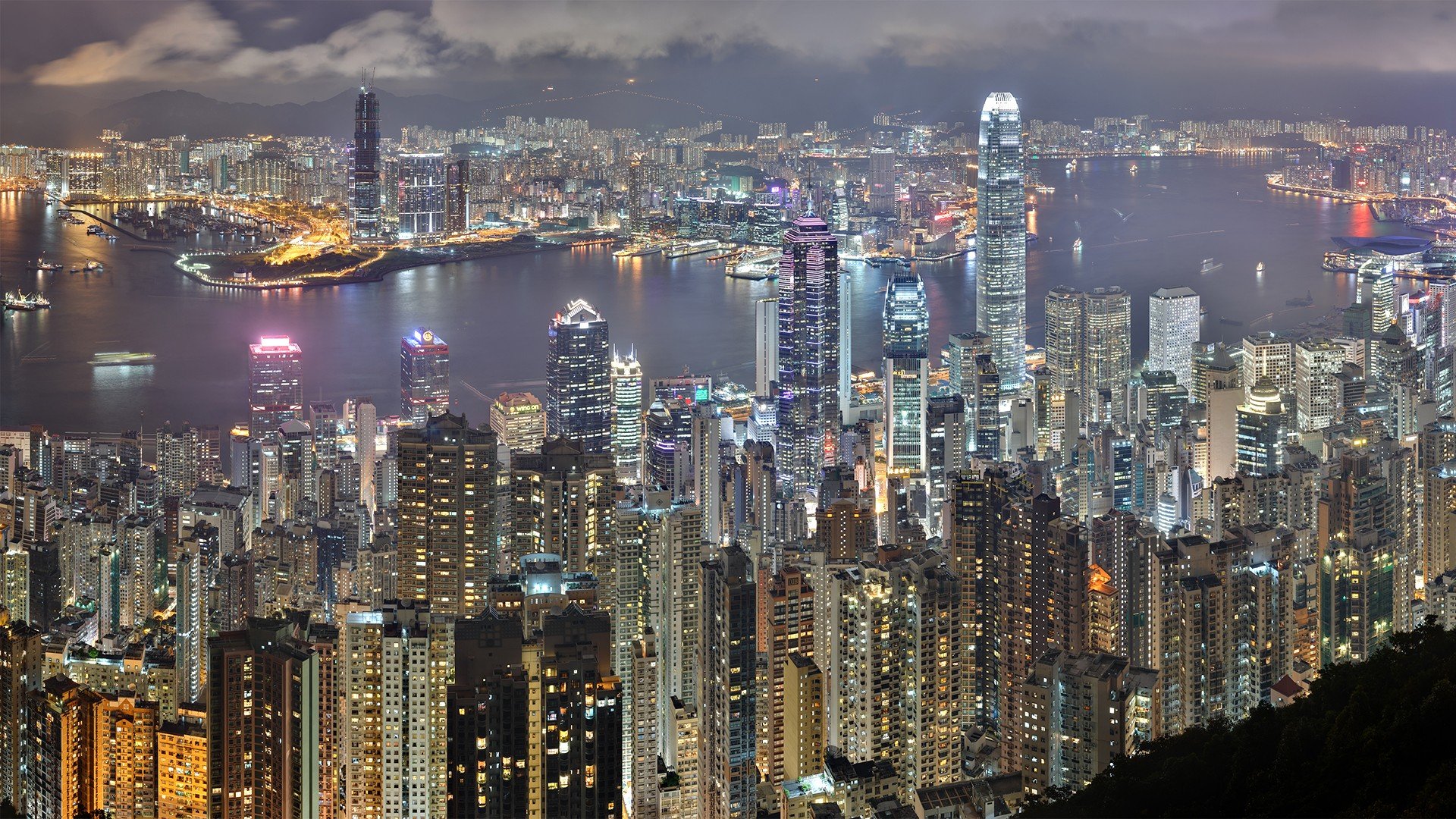 Hong Kong, Cityscape Wallpaper