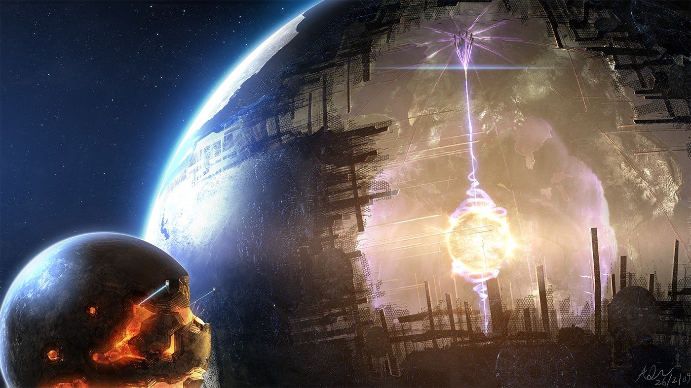 Dyson sphere Wallpaper