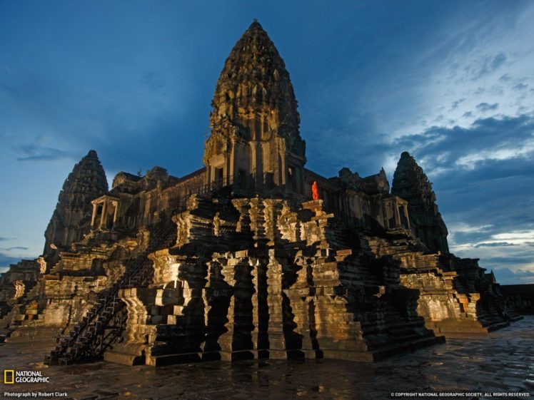 Angkor Wat, Cambodia, Temple HD Wallpaper Desktop Background