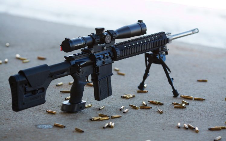 AR 10, Gun, Weapon HD Wallpaper Desktop Background