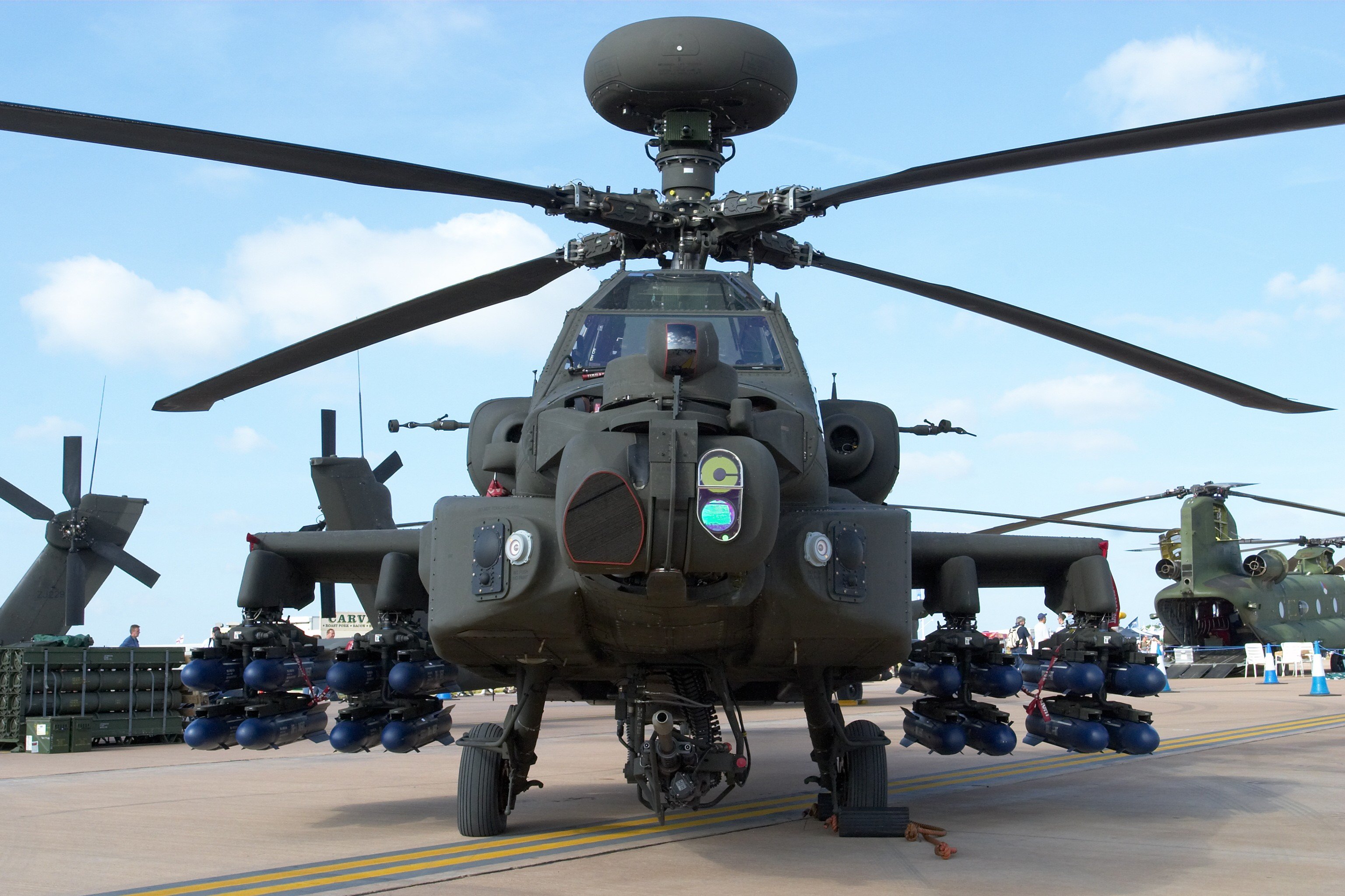 Boeing Apache AH 64D, AH 64 Apache, Helicopters Wallpaper