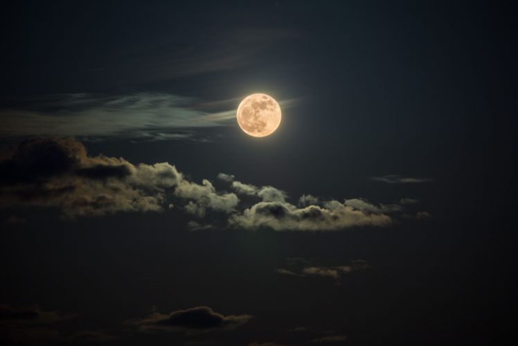 Moon  Beautiful Night  Nature Wallpaper Download  MobCup