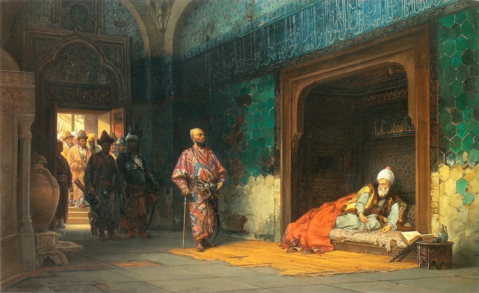 painting, History, Royal, Prisons, Classic art, Islamic architecture, Warrior, Traditional clothing Wallpaper