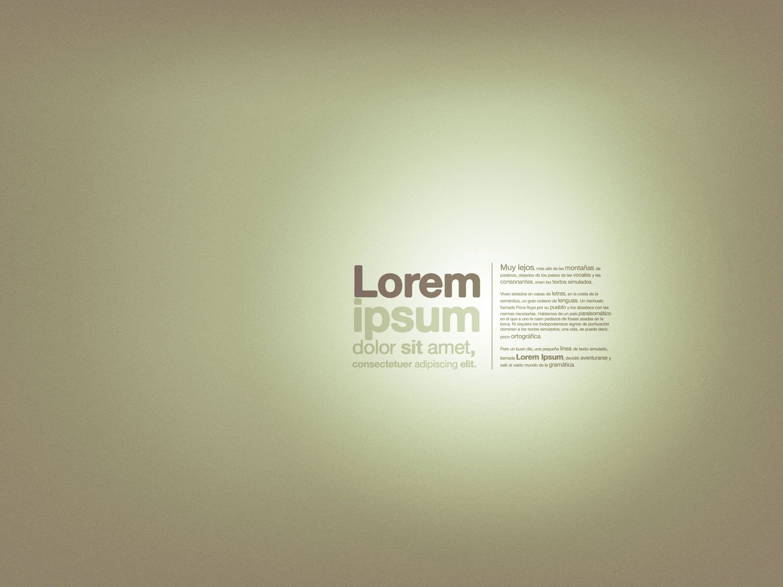 Lorem ipsum Wallpaper