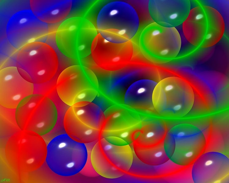 sphere, Colorful HD Wallpaper Desktop Background