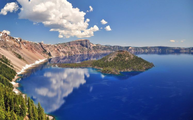 Crater Lake (Oregon), Crater lake, Lake, Oregon HD Wallpaper Desktop Background