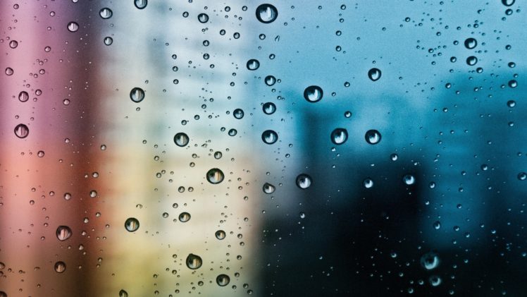 water on glass HD Wallpaper Desktop Background