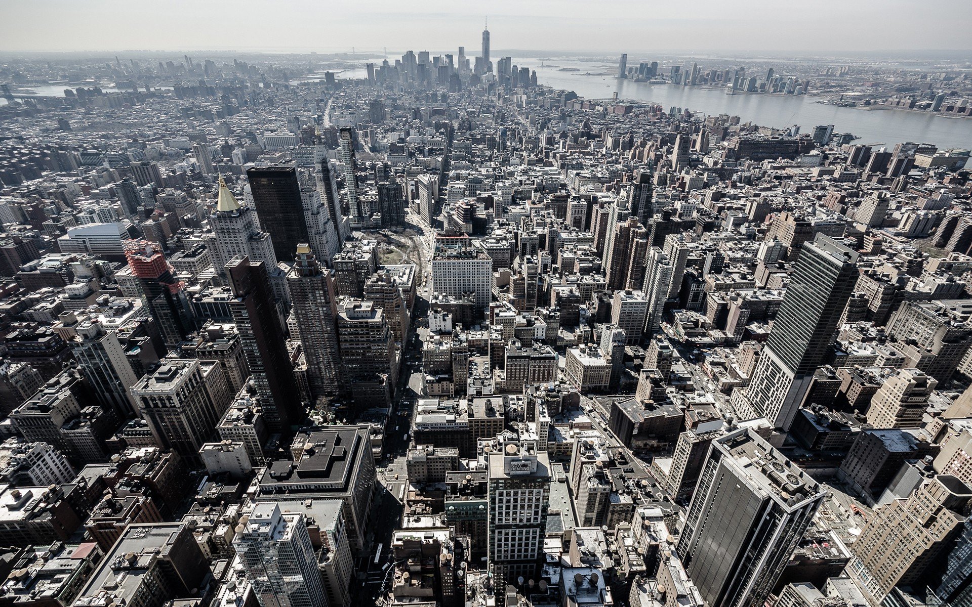 cityscape, New York City, USA Wallpaper