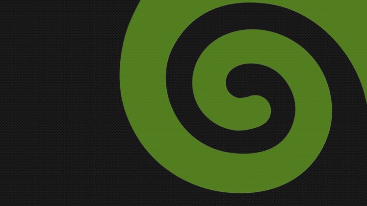 minimalism, Spiral, OpenSUSE HD Wallpaper Desktop Background
