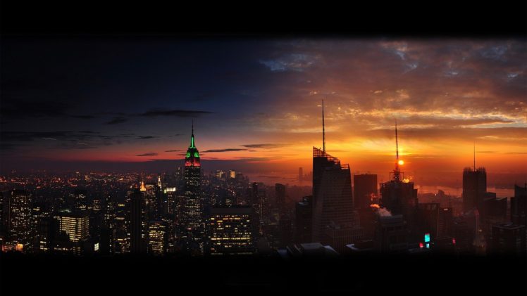 cityscape, New York City, Empire State Building HD Wallpaper Desktop Background