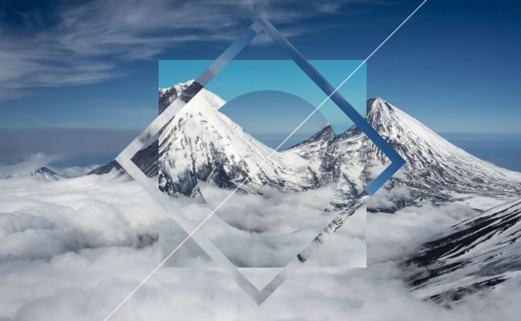 polyscape, Mountain, Snow HD Wallpaper Desktop Background